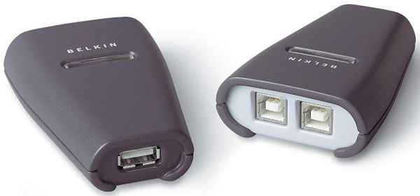 Belkin USB 2x1 Peripheral Switch | USB Switch F1U201VEA1 f1u201vea1