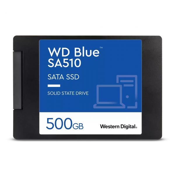 500 GB SSD Festplatte | 2,5 Zoll | WesternDigital Blue NEU WDS500G3B0A