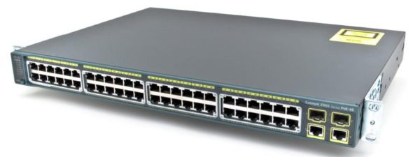 Cisco Catalyst WS-C2960-48PST-S Switch m.Rack WS-C2960-48PST-S