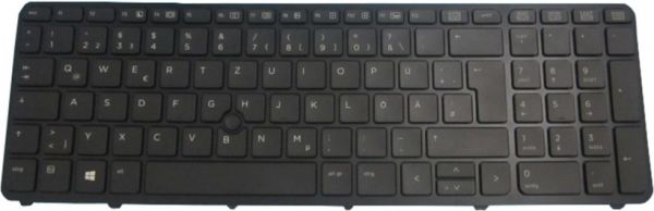 Tastatur für HP Zbook 15, 15 G2 | beleuchtet 733688-041