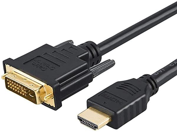 HDMI-Kabel auf DVI | 2m | schwarz 