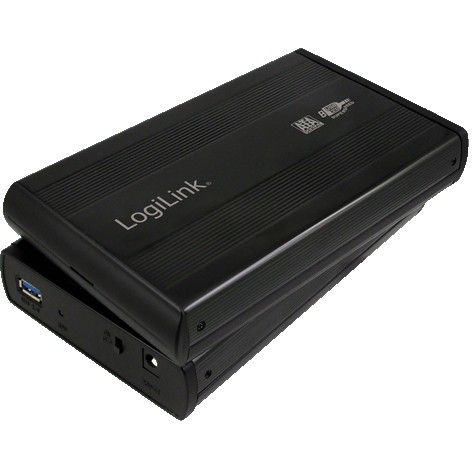 160 GB externe Festplatte | 3,5 Zoll | USB 3.0 | schwarz 