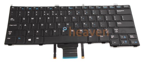 Dell E7440 Tastatur | US Layout | 04W6PV | beleuchtet 04W6PV