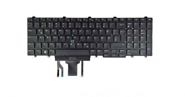 Tastatur für Dell Latitude E5550, E5570, 5580 | beleuchtet 02R2P6