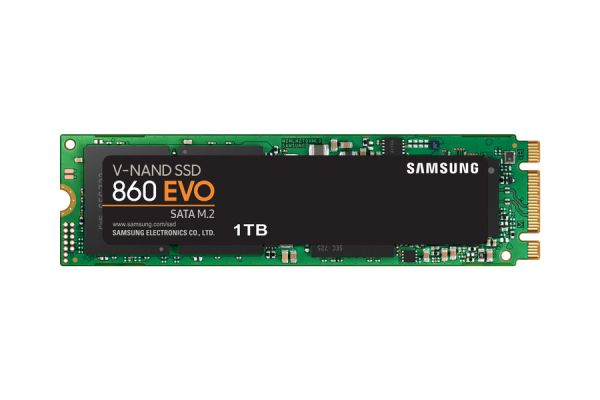 1 TB SSD Festplatte | M.2 2280 | Samsung 860 EVO | NEU MZ-N6E1T0BW