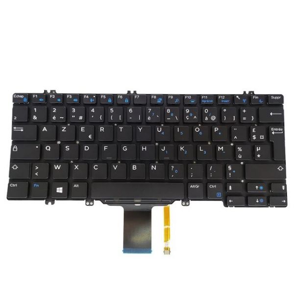 Tastatur für Dell Latitude 7390 | 0NMPT1 | FR | beleuchtet 0NMPT1