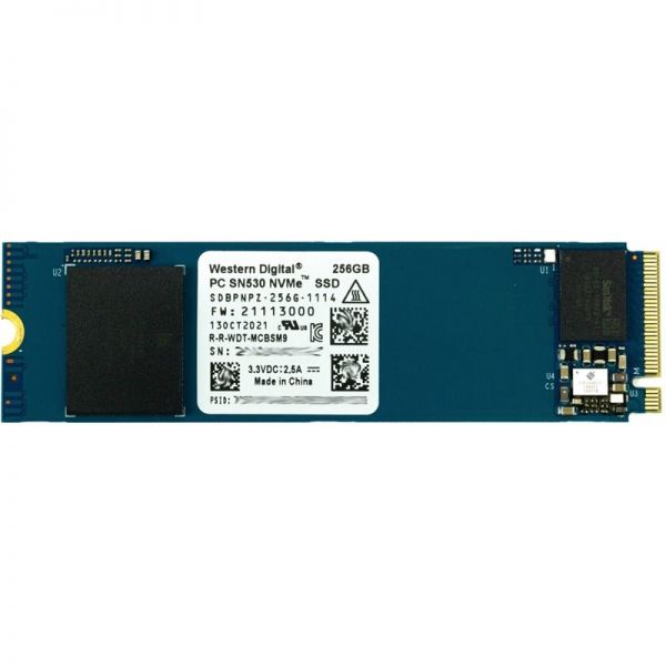 256 GB m.2 2280 NVMe SSD | WD | SN530 L12808-001