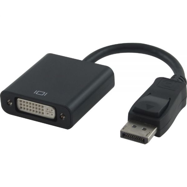 DisplayPort auf DVI-Adapter | schwarz 