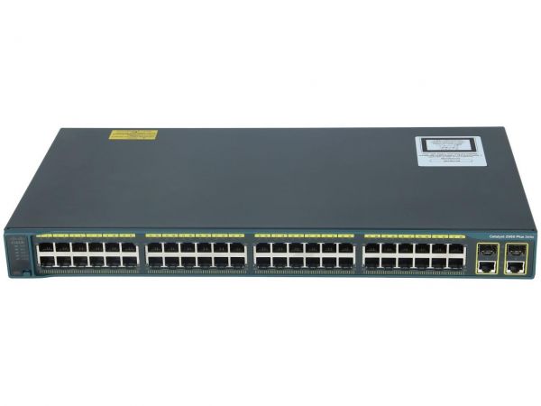Cisco Catalyst WS-C2960+48PST-S Switch m.Rack WS-C2960+48PST-S