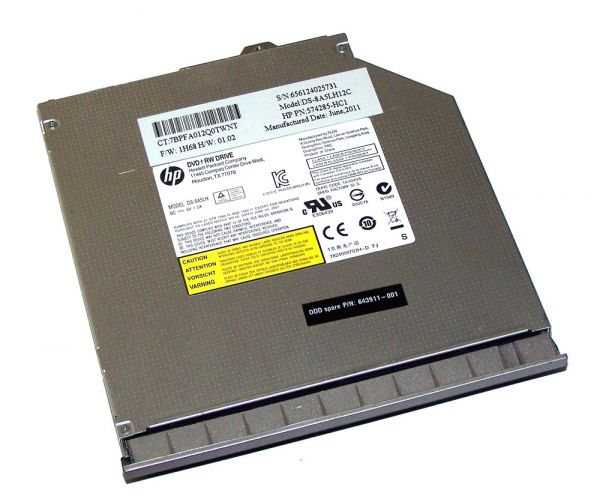 DVD-Laufwerk für HP Elitebook 8560p, 8570p inkl. Blende 