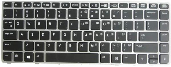 HP 9470m Tastatur | US Layout | 702843-B31 | beleuchtet 702843-B31