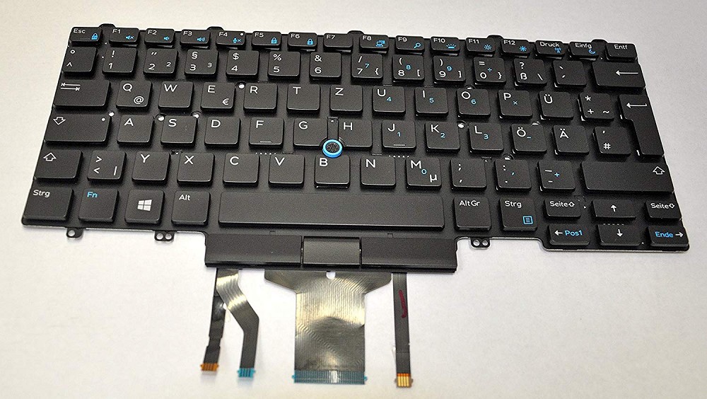 Tastatur für Dell Latitude E7450 | belgisch | beleuchtet ...