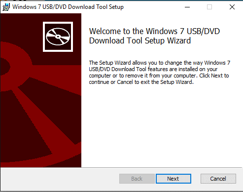 Windows 7 USB/DVD Setup Wizard